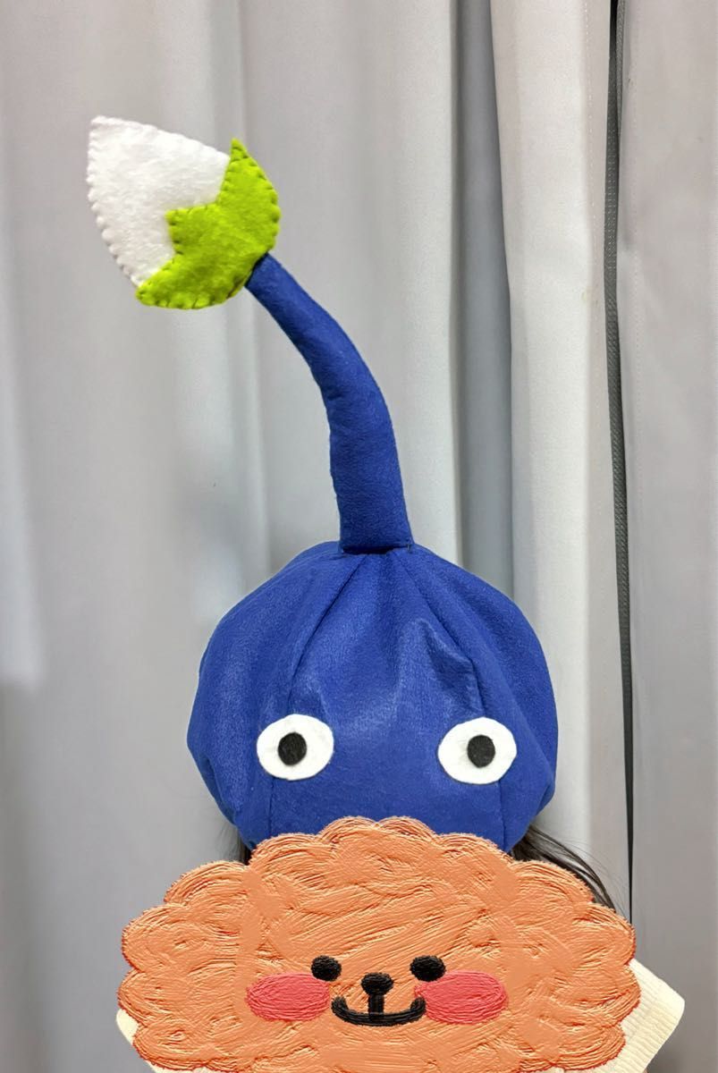 なりきり帽子 青ピクミン 赤ピクミン 黄ピクミン ピクミン なりきり帽子 青ピクミン 赤ピクミン 黄ピクミン ピクミン