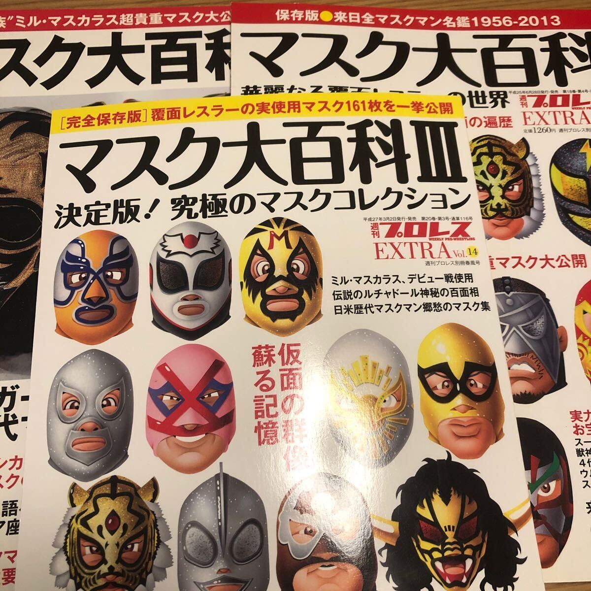 ミルマスカラス エニグマデオロ 試合用マスク 映画 表紙 レトロ