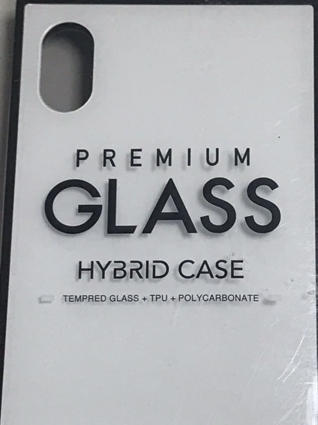  anonymity including carriage iPhoneXR for cover hybrid case ( glass TPU poly- car bone-to) white white new goods iPhone10R I ho nXR iPhone XR/CB7