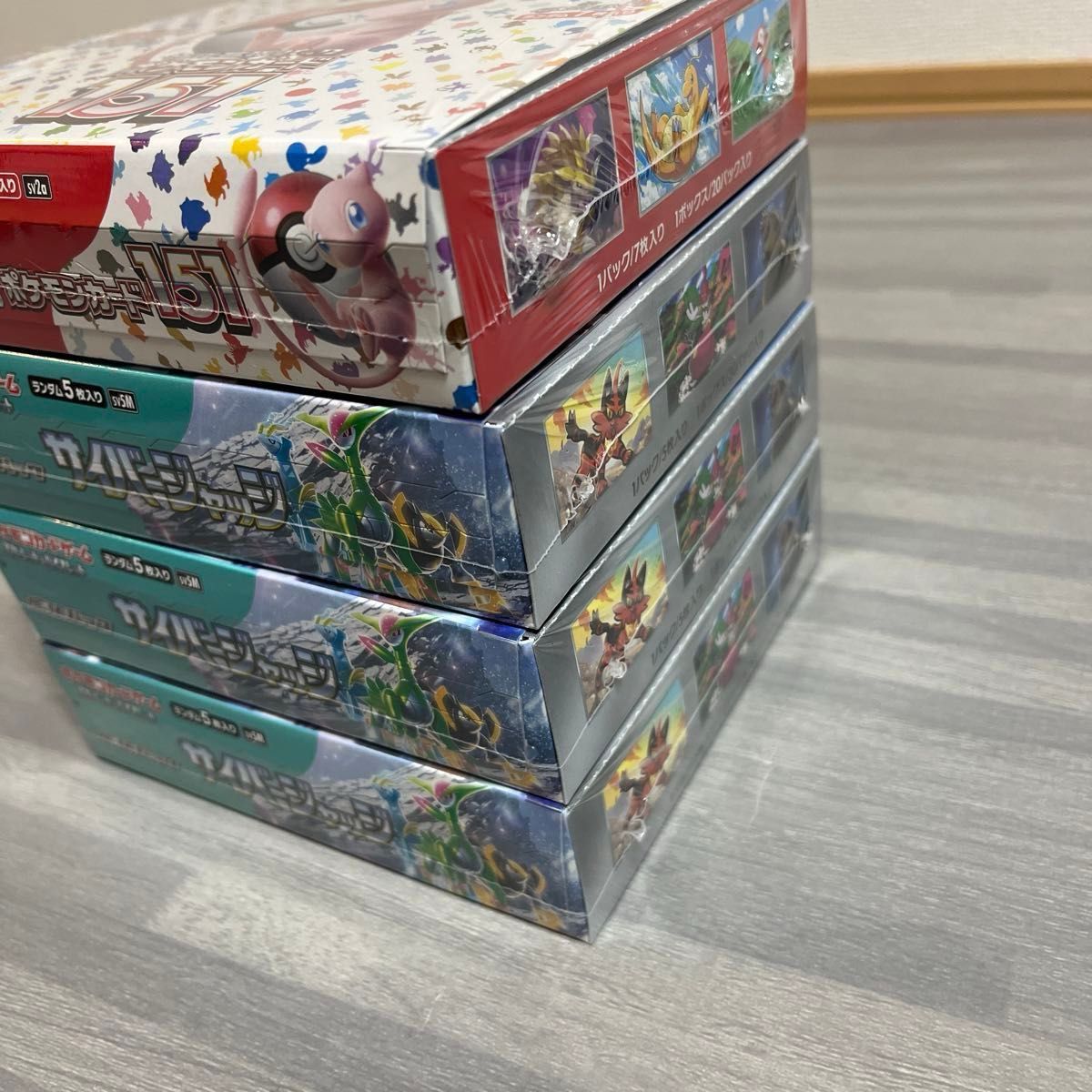 スカーレット&バイオレット ポケモンカード151 1BOX クレイ スカーレット&バイオレット ポケモンカード151 1BOX クレイ