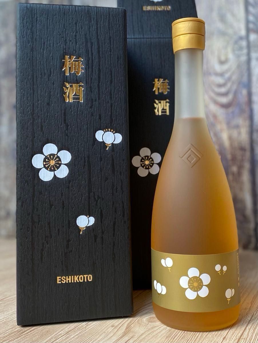 希少】黒龍酒造 ESHIKOTO 梅酒 2本 (720ml×2) 化粧箱入り 希少】黒龍酒造 ESHIKOTO 梅酒 2本 (720ml×2) 化粧箱入り