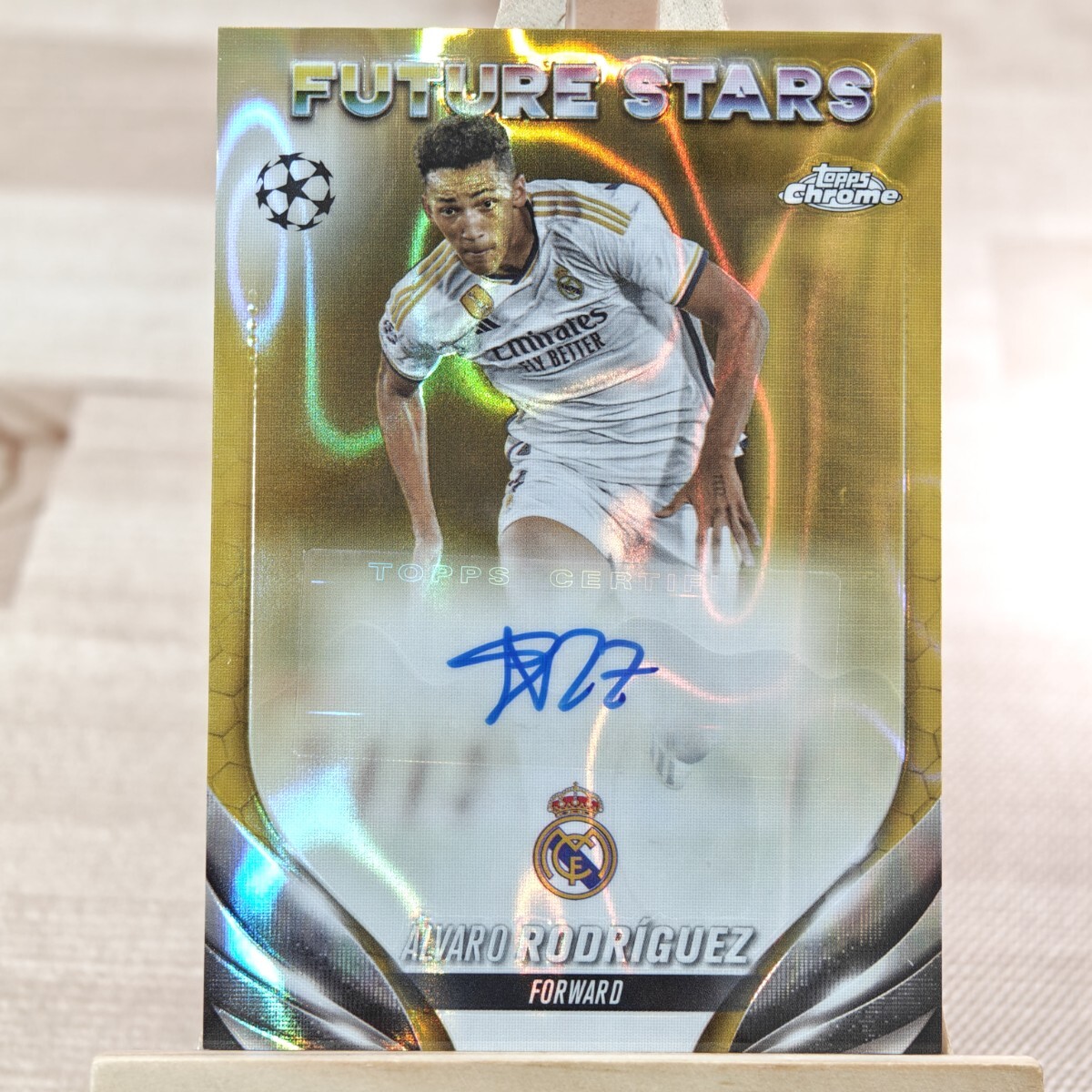 アルバロ ロドリゲス 2023-24 Topps Chrome UEFA Gold Lava アルバロ ロドリゲス 2023-24 Topps Chrome UEFA Gold Lava