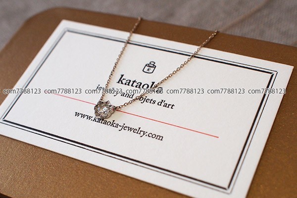 保管品◎12.8万◎kataoka jewelry◎ダイヤモンド ネックレス カタオカ ジュエリーTOMORROWLAND片岡 義順 (元AbHeri 旧Yoshinob)_画像2