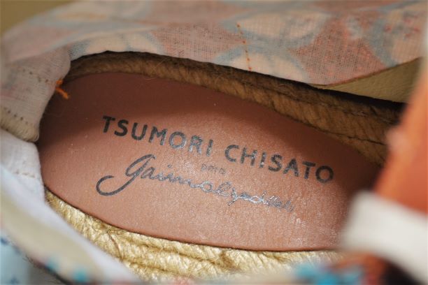 TSUMORI CHISATO × GAIMO ツモリチサト × ガイモ エスパドリーユ シューズ スリッポン サイズ42 スペイン製 26cm相当 未使用 希少 _画像10