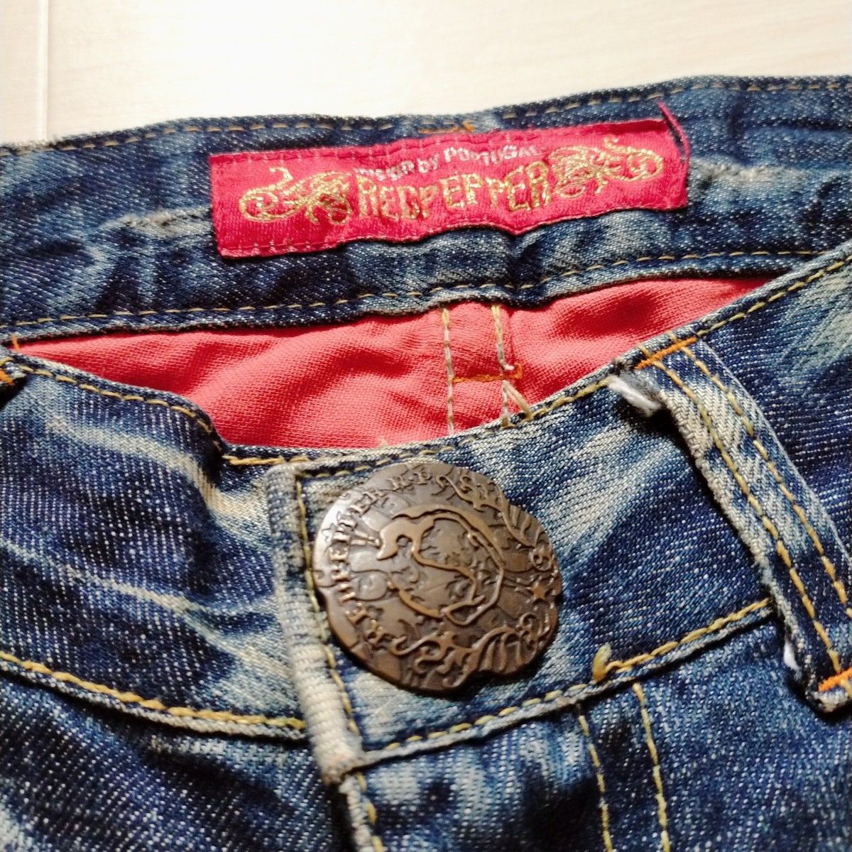 美品】RED PEPPER レッドペッパー デニム ジーンズ 27 美品】RED PEPPER レッドペッパー デニム ジーンズ 27
