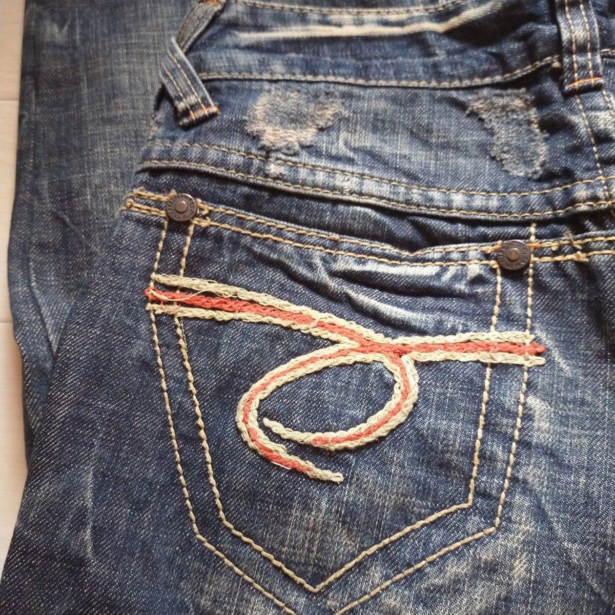美品】RED PEPPER レッドペッパー デニム ジーンズ 27 美品】RED PEPPER レッドペッパー デニム ジーンズ 27