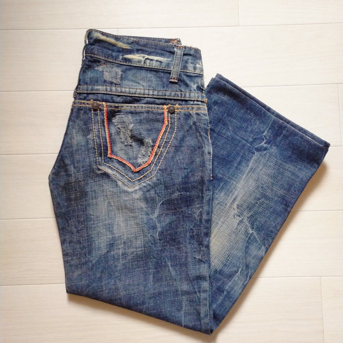 美品】RED PEPPER レッドペッパー デニム ジーンズ 27 美品】RED PEPPER レッドペッパー デニム ジーンズ 27