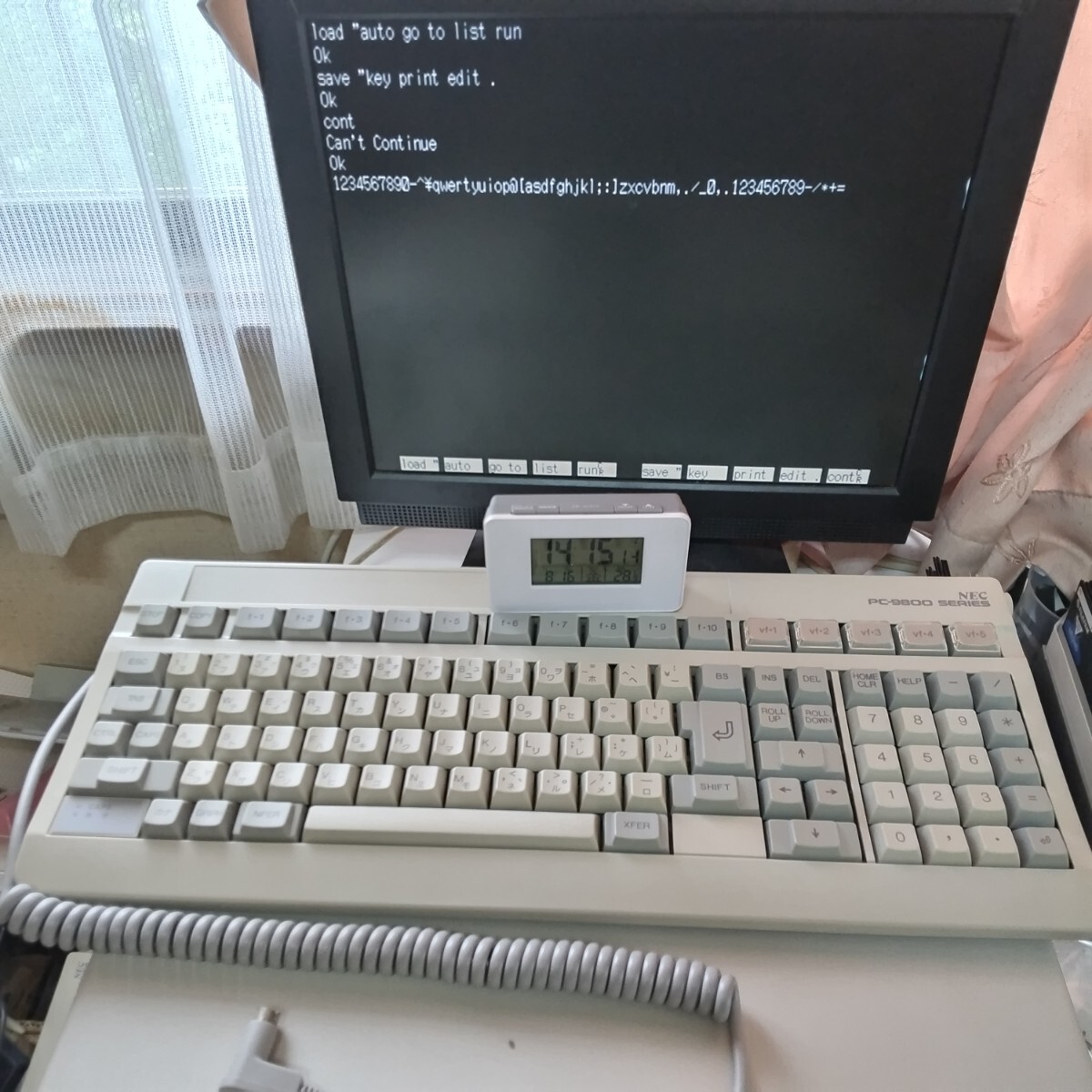 PC-9800SERIES キーボード クリーニング動作確認済