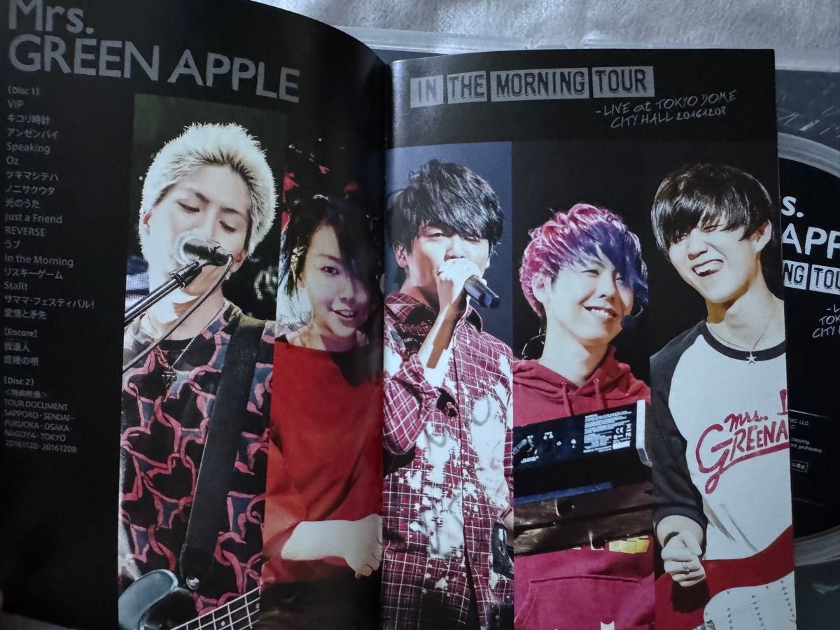 Mrs GREEN APPLE /In the Morning Tour - LIVE DVD｜Yahoo