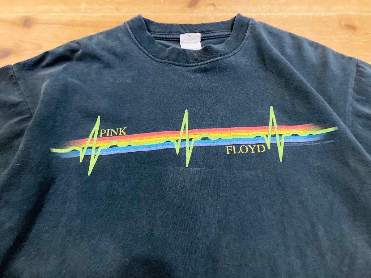 Tシャツ 古着 90s anvil アンビル Pink Floyd 狂気 レア Tシャツ 古着 90s anvil アンビル Pink Floyd 狂気 レア