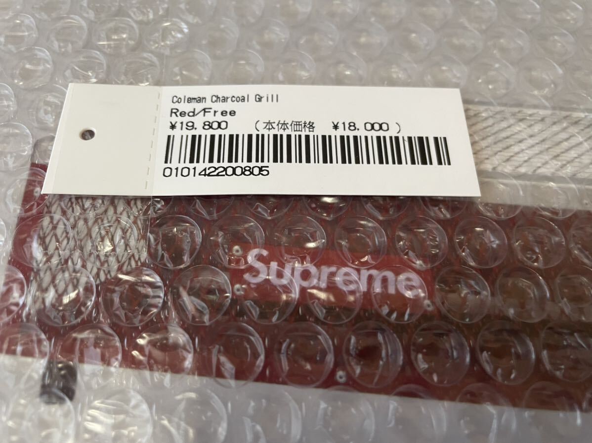 Supreme x Coleman Charcoal Grill Red シュプリーム コールマン Supreme x Coleman Charcoal Grill Red シュプリーム コールマン