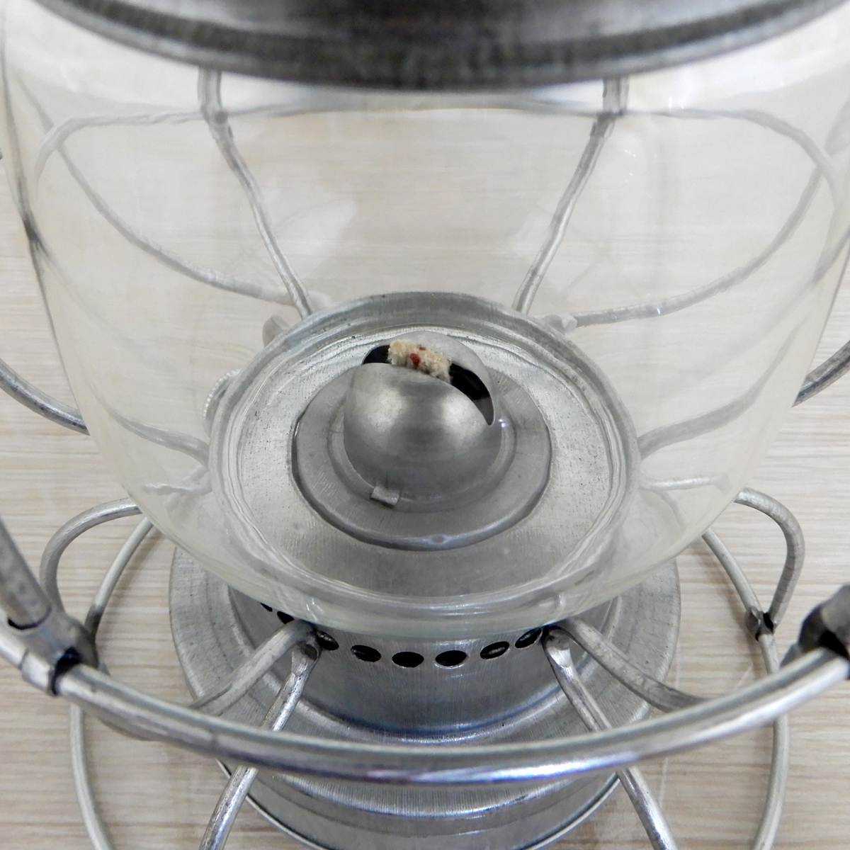 替芯付【送料無料】新品 Watchman No.100 Railroad Lantern - Galvanized 日本未発売 ◇レイルロード ランタン 亜鉛メッキ シルバー 未使用 6