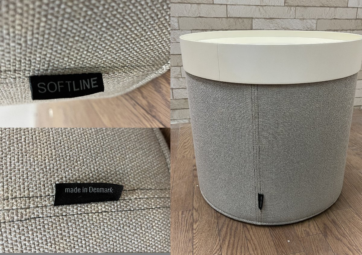 ACTUS アクタス SOFT LINE ソフトライン ドラムスパフ ホワイト ACTUS アクタス SOFT LINE ソフトライン ドラムスパフ ホワイト