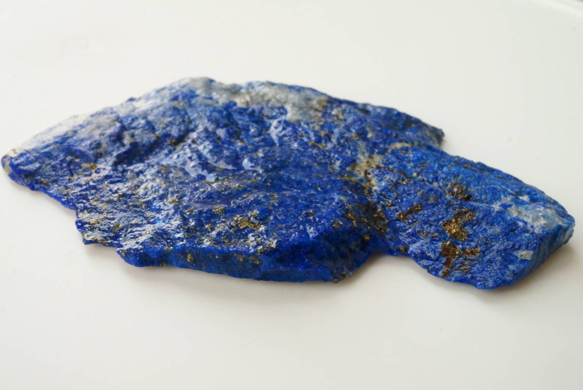 フェルメール ブルー30年前の在庫なので上質!藍色が綺麗な上質アフガニスタン産ラピスラズリ/ラピス/ウルトラマリンブルー原石/156ct_画像2