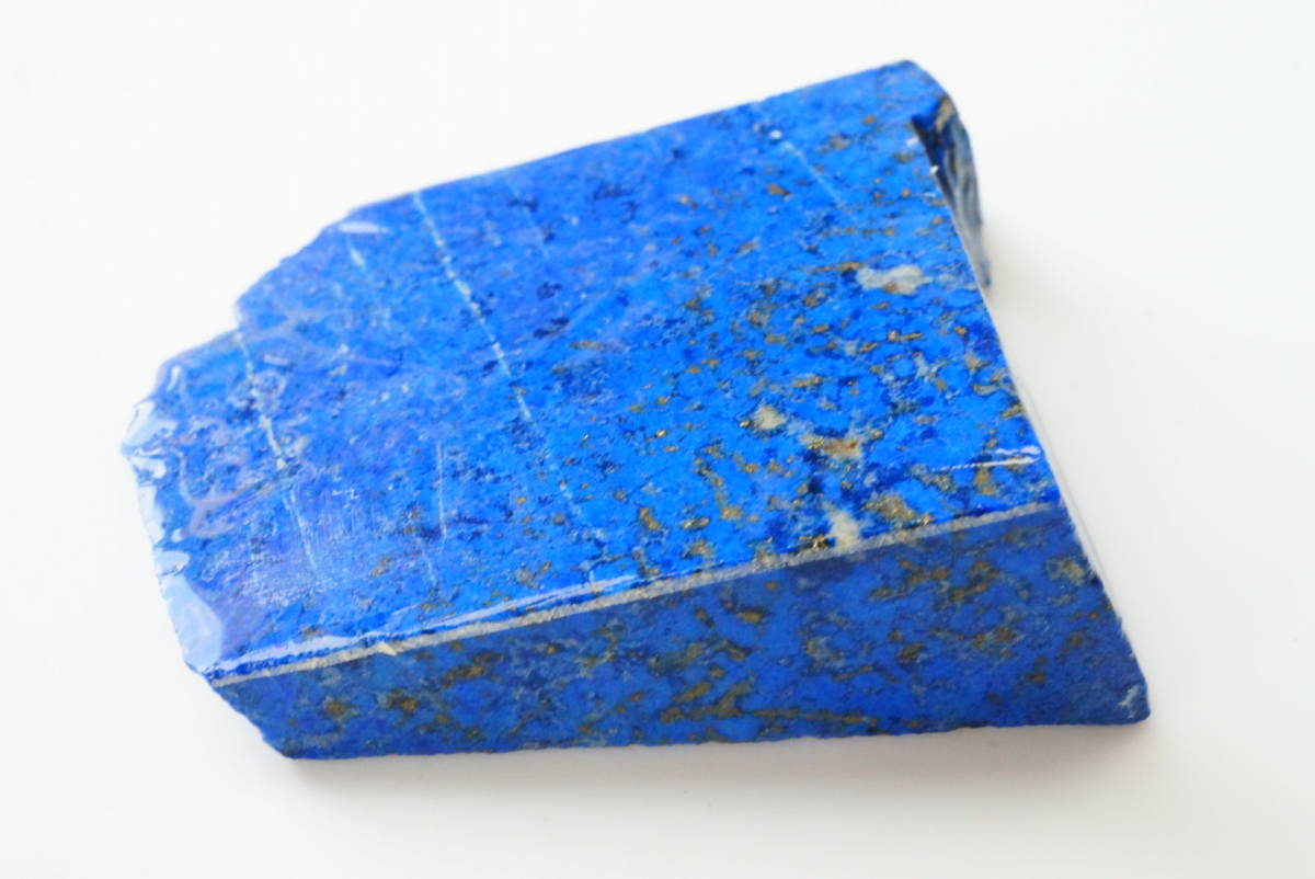 フェルメール ブルー30年前の在庫なので上質!藍色が綺麗な上質アフガニスタン産ラピスラズリ/ラピス/ウルトラマリンブルー原石/220ct