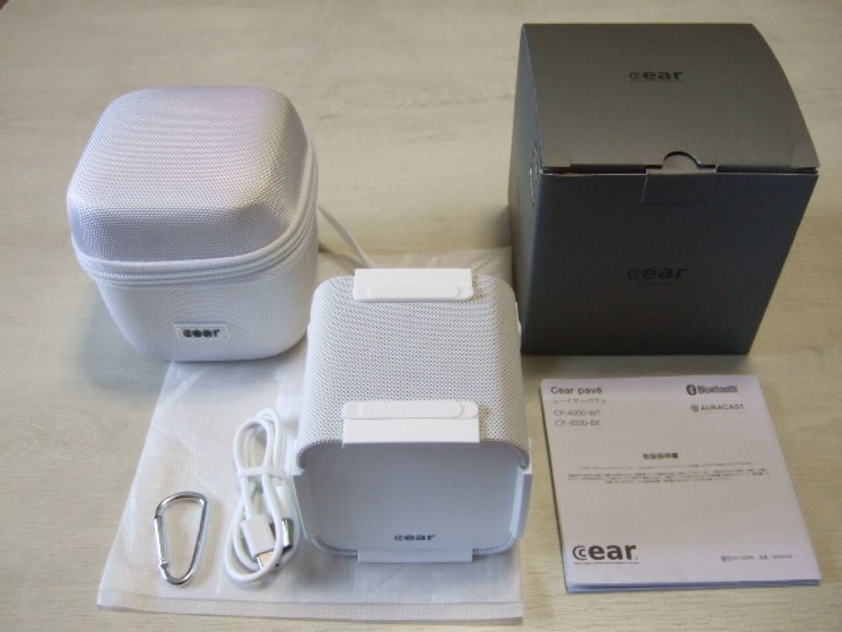 シーイヤーパヴェ cear pave CP-4000-WT Cear pav Bluetooth シーイヤーパヴェ cear pave CP-4000-WT Cear pav Bluetooth