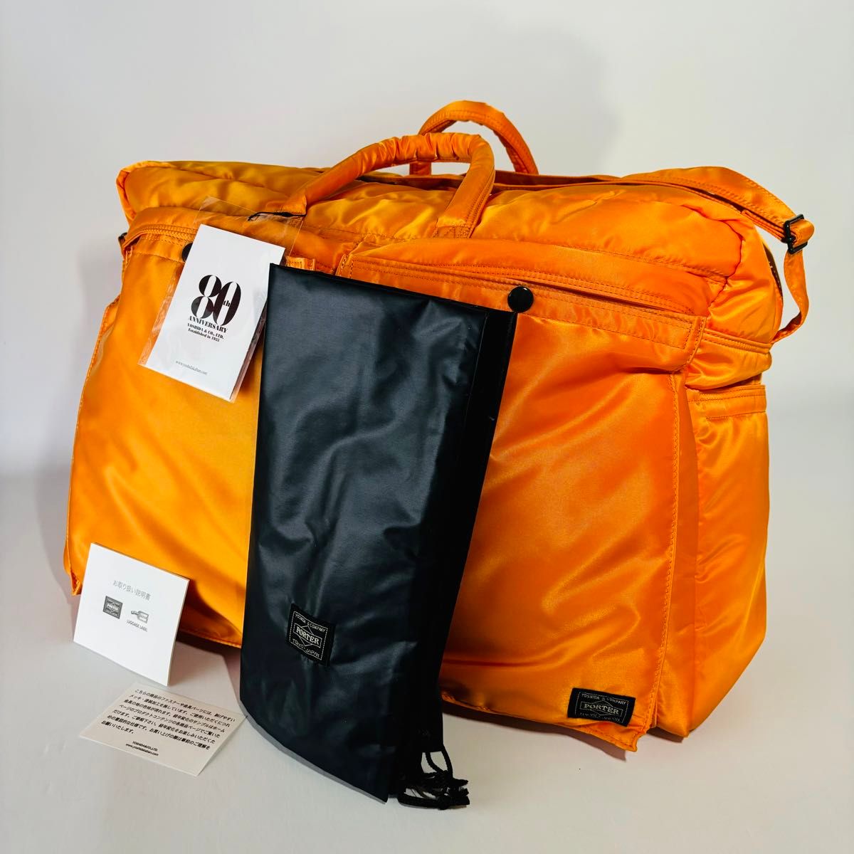 PORTER ポーター 80周年限定タンカー 2way ボストンバッグ 吉田 PORTER ポーター 80周年限定タンカー 2way ボストンバッグ 吉田