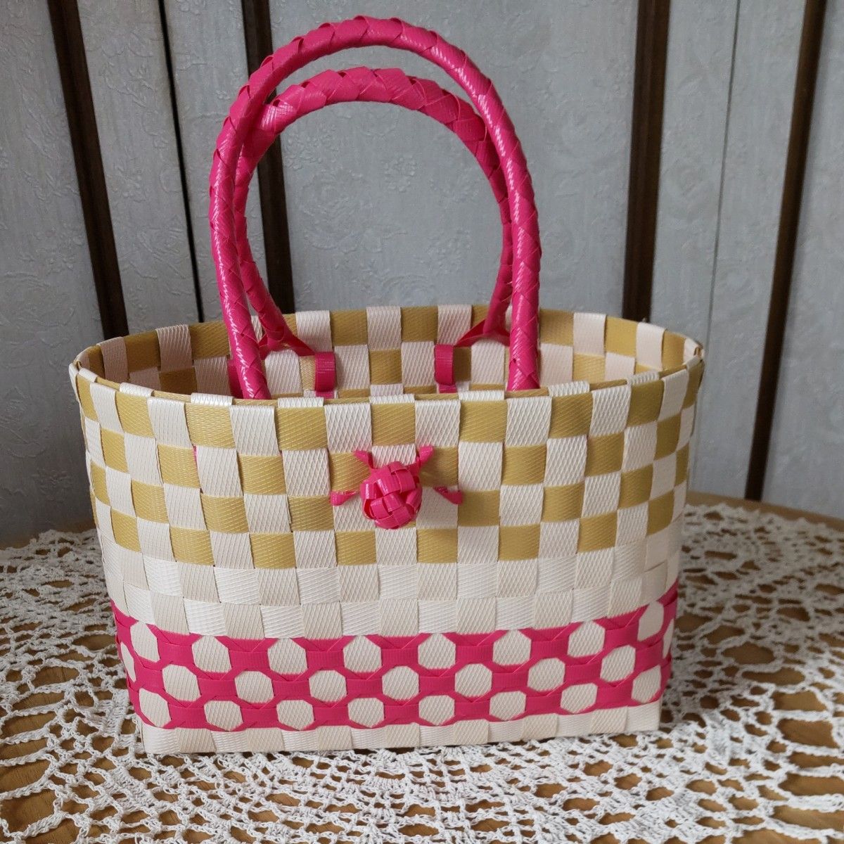 ハンドメイド PP バンドバック ハンドメイド PP バンドバック