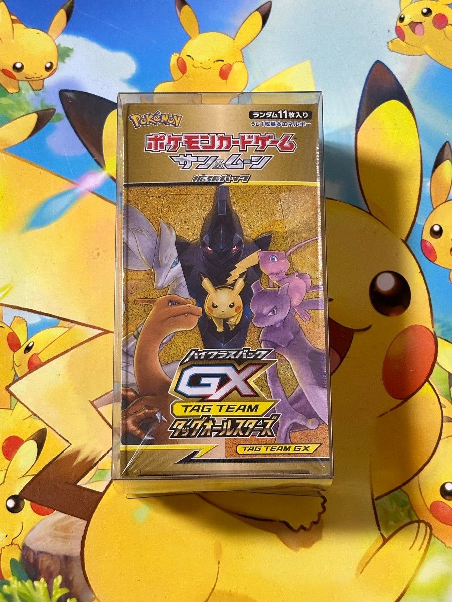 タッグオールスターズ BOX ポケモンカード シュリンク付き タッグオールスターズ BOX ポケモンカード シュリンク付き