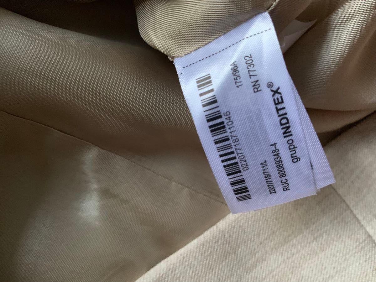 ZARA 新品 ZW COLLECTION ウール ストレートフィット ブレザー ZARA 新品 ZW COLLECTION ウール ストレートフィット ブレザー