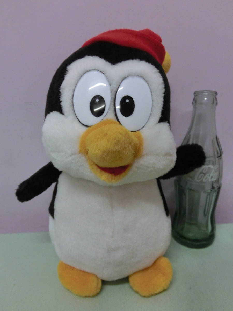  woody - Woodpecker *chi Lee Willie 1989 Vintage soft toy doll 24cm Showa Retro penguin *Woody Woodpecker Chilly Willy