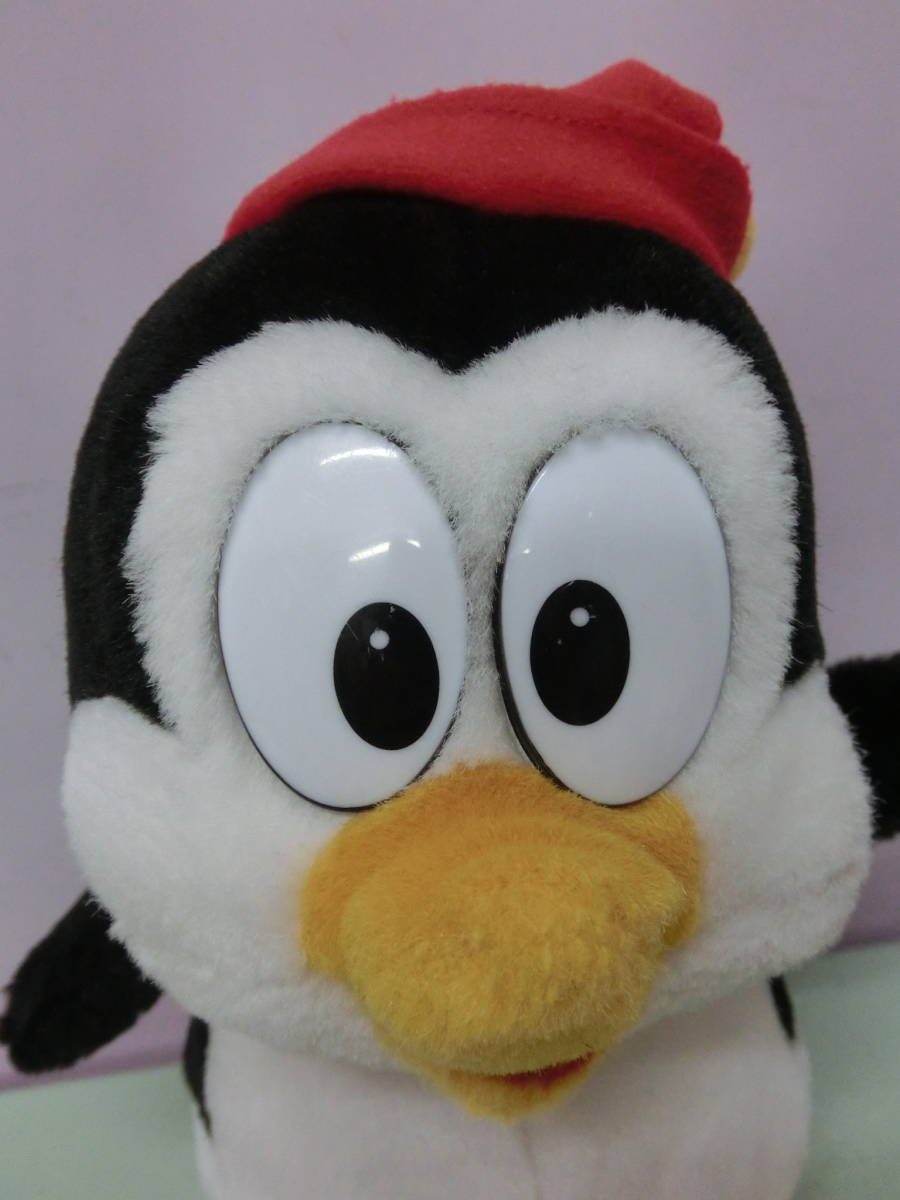  woody - Woodpecker *chi Lee Willie 1989 Vintage soft toy doll 24cm Showa Retro penguin *Woody Woodpecker Chilly Willy