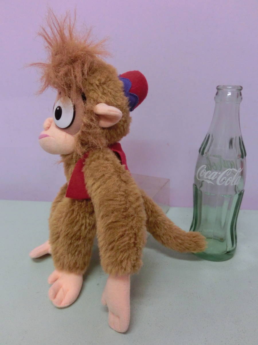 ディズニー アラジン アブー ぬいぐるみ人形 猿 サル 24 ビンテージ Disney Aladdin Aboo Stuffed Animal Toy Plush 等身大 Salenew大人気