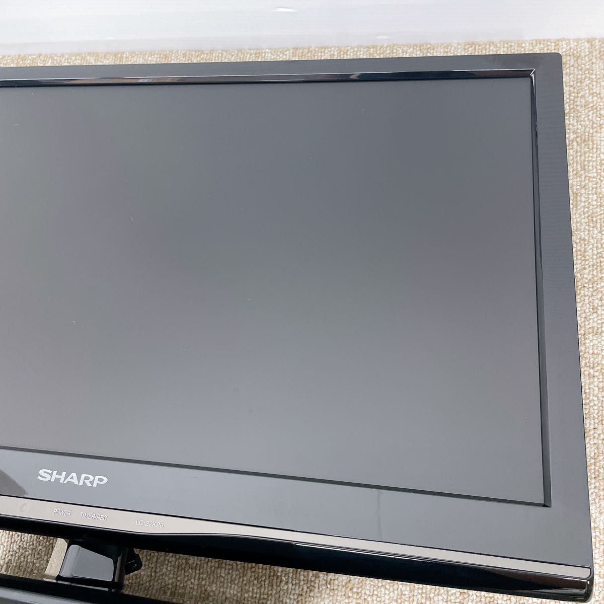 SHARP✨AQUOS✨液晶テレビ✨22インチ😍清掃済み✨ - 液晶テレビ SHARP✨AQUOS✨液晶テレビ✨22インチ😍清掃済み✨ - 液晶テレビ