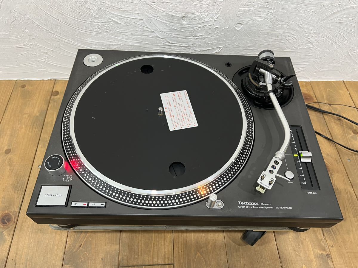 Technics テクニクス SL-1200MKD3 レコードプレーヤー ターンテーブル 音出確認済 現状品(パナソニック、テクニクス)｜売買されたオークション情報、yahooの商品情報をアーカイブ公開  - オークフ ターンテーブル