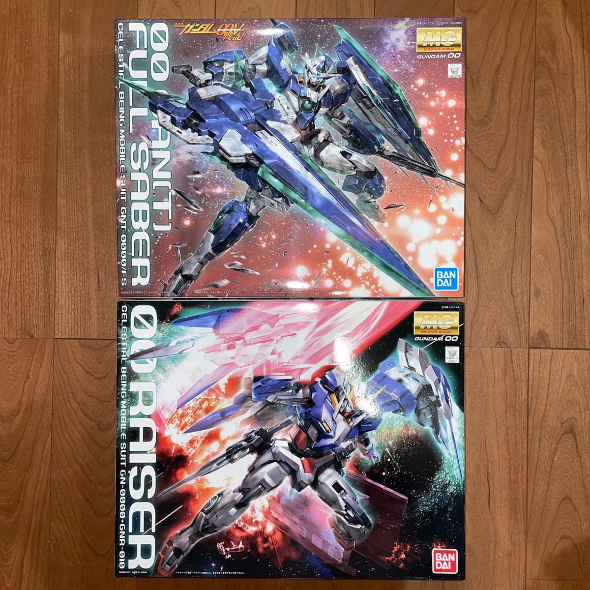 MG ダブルオークアンタフルセイバー ダブルオーライザー 2個 MG ダブルオークアンタフルセイバー ダブルオーライザー 2個