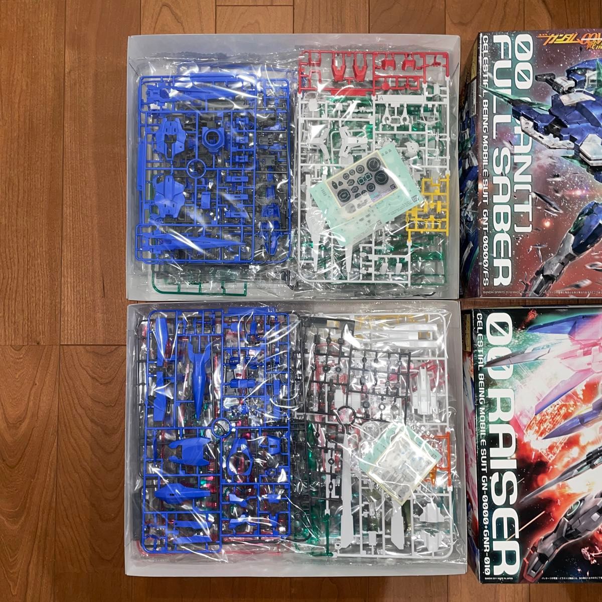 MG ダブルオークアンタフルセイバー ダブルオーライザー 2個 MG ダブルオークアンタフルセイバー ダブルオーライザー 2個