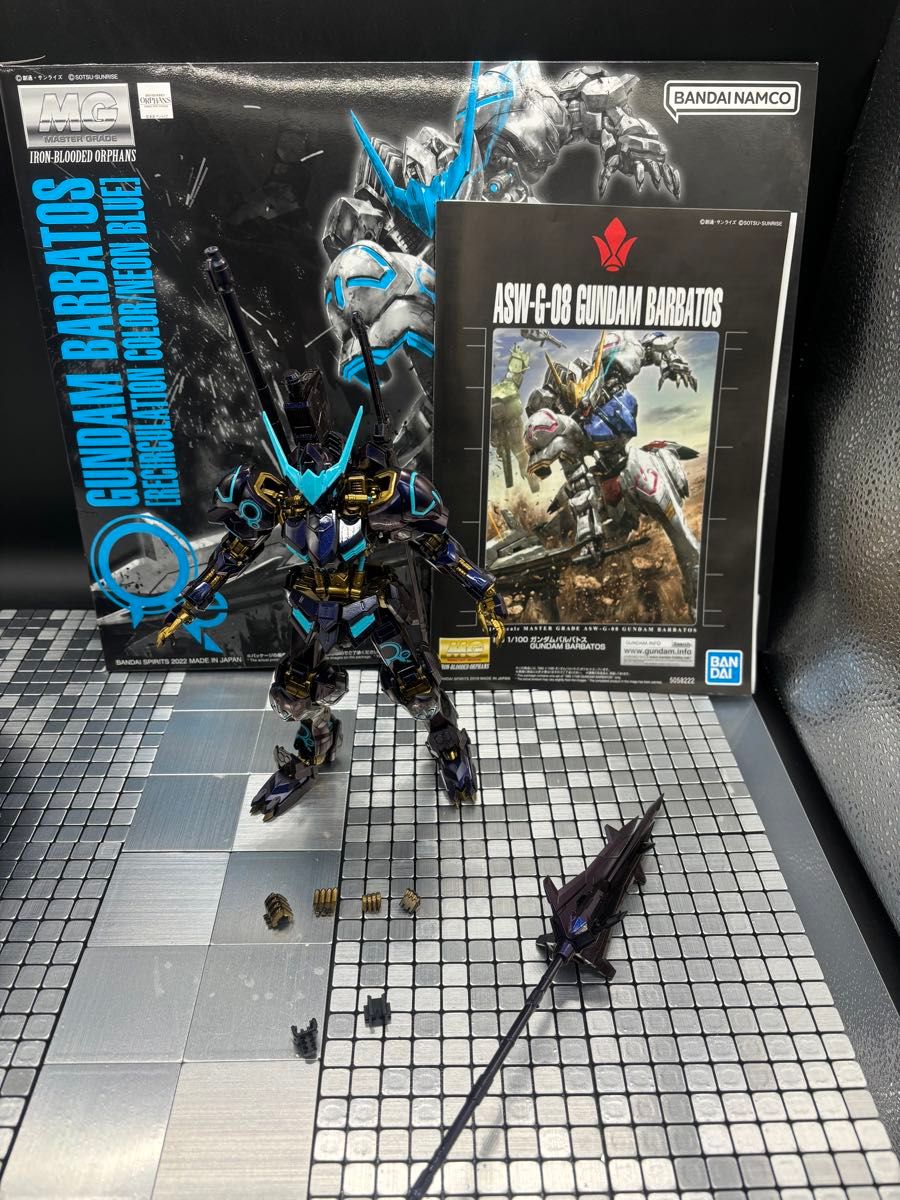 全塗装完成品 MGガンダムバルバトスリサーキュレーションカラー 全塗装完成品 MGガンダムバルバトスリサーキュレーションカラー