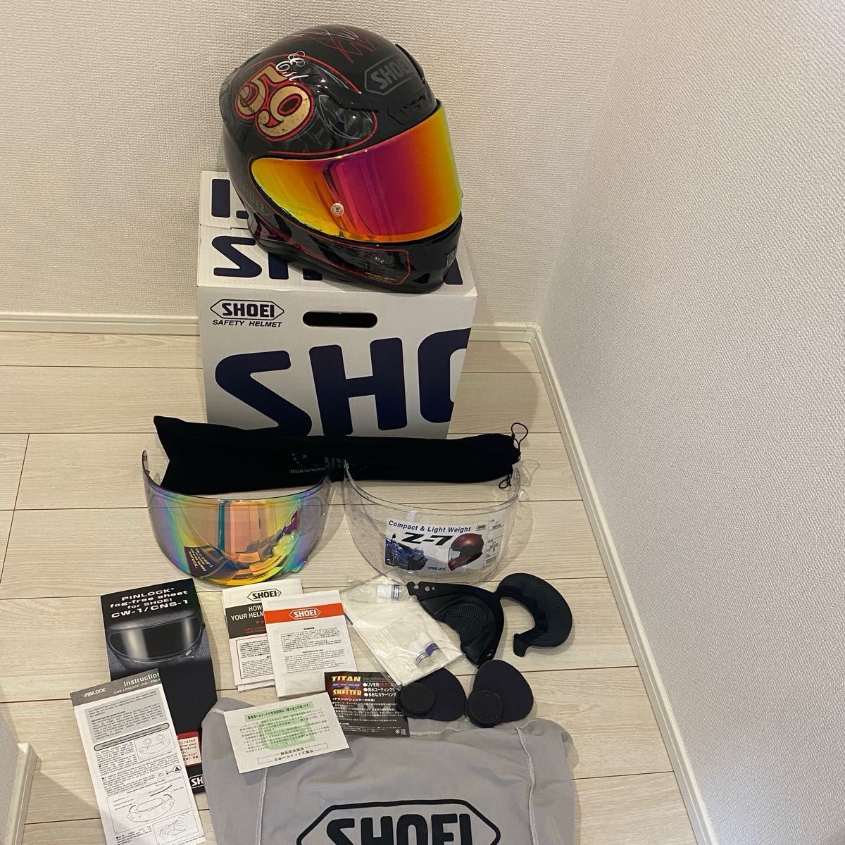 SHOEI Z-7 フルフェイス 廃盤モデル|Yahoo!フリマ(旧PayPay SHOEI Z-7 フルフェイス 廃盤モデル|Yahoo!フリマ(旧PayPay