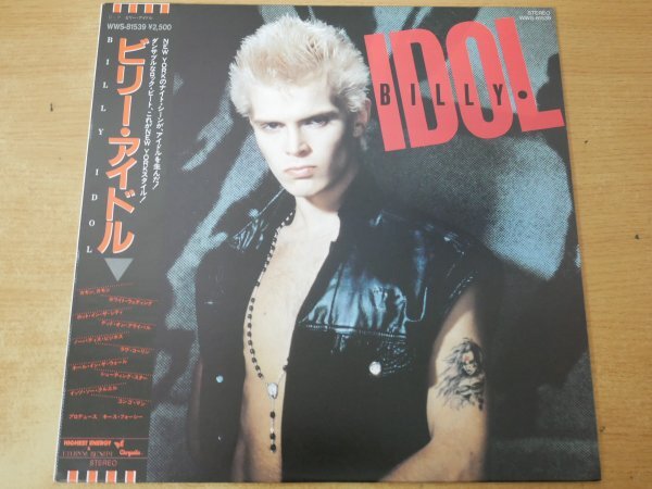Y4-177＜帯付LP/美品＞ビリー・アイドル / WWS-81539