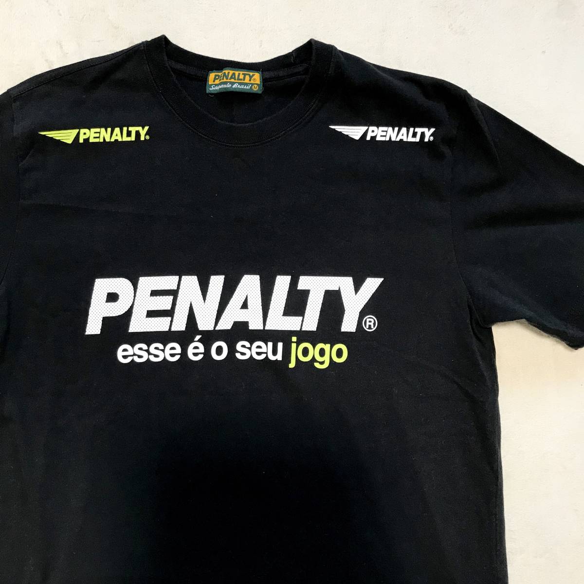 PENALTY ペナルティ 半袖 Tシャツ ユニフォーム M サンパウロ ブラジル フットサル_画像1