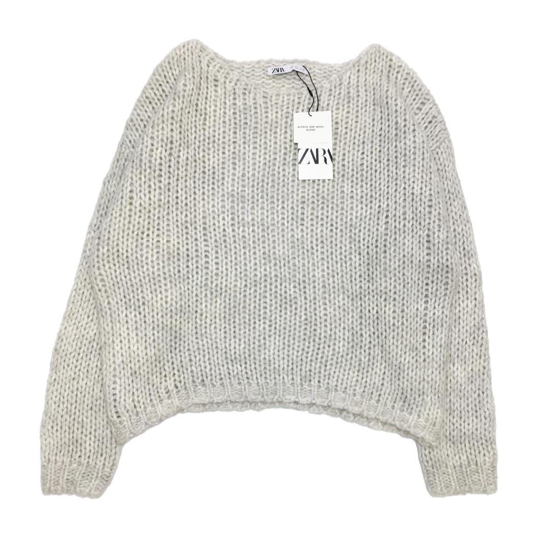 ZARA ザラ アルパカ&ウールブレンド ニットプルオーバー ZARA ザラ アルパカ&ウールブレンド ニットプルオーバー