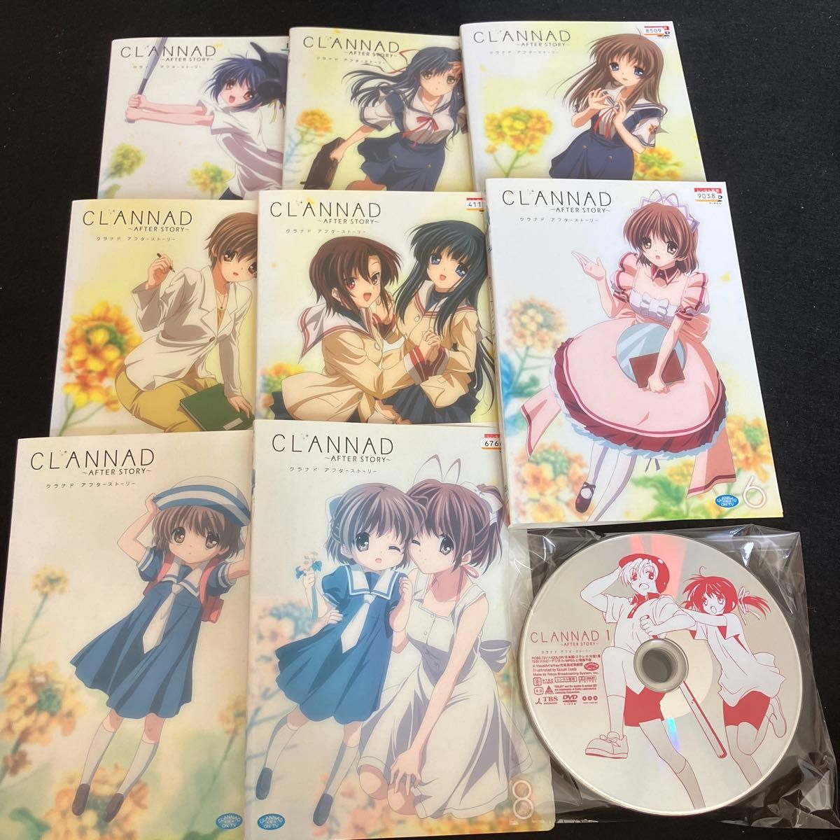CLANNAD AFTER STORY クラナド アフターストーリー 全8枚 第1話〜最終回 DVD レンタル落ち CLANNAD AFTER STORY クラナド アフターストーリー 全8枚 第1話〜最終回 DVD レンタル落ち