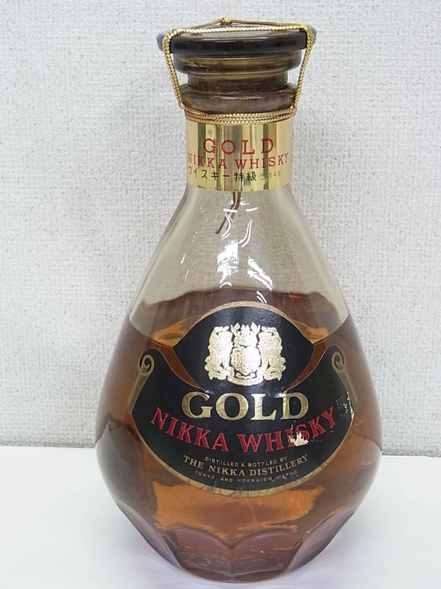 ◎13 未開栓 GOLD NIKKA WHISK ニッカウイスキー 特級 720ml 43% 古酒