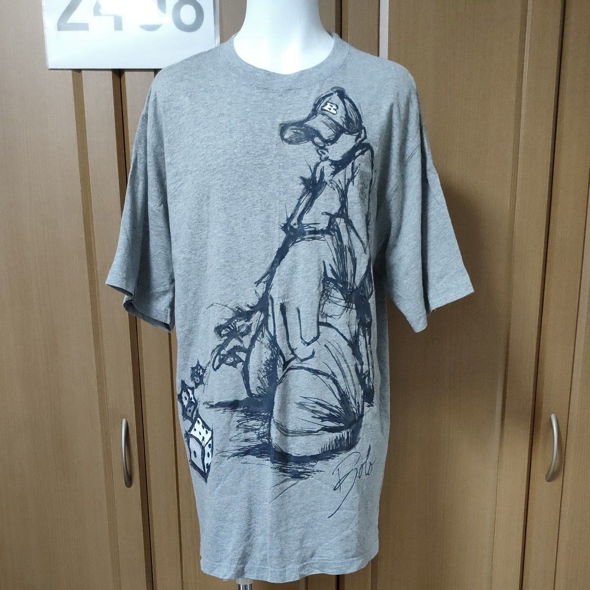 School Of Hard Knocks SOHK bboy半袖TシャツXL 霜降りグレー School Of Hard Knocks SOHK bboy半袖TシャツXL 霜降りグレー