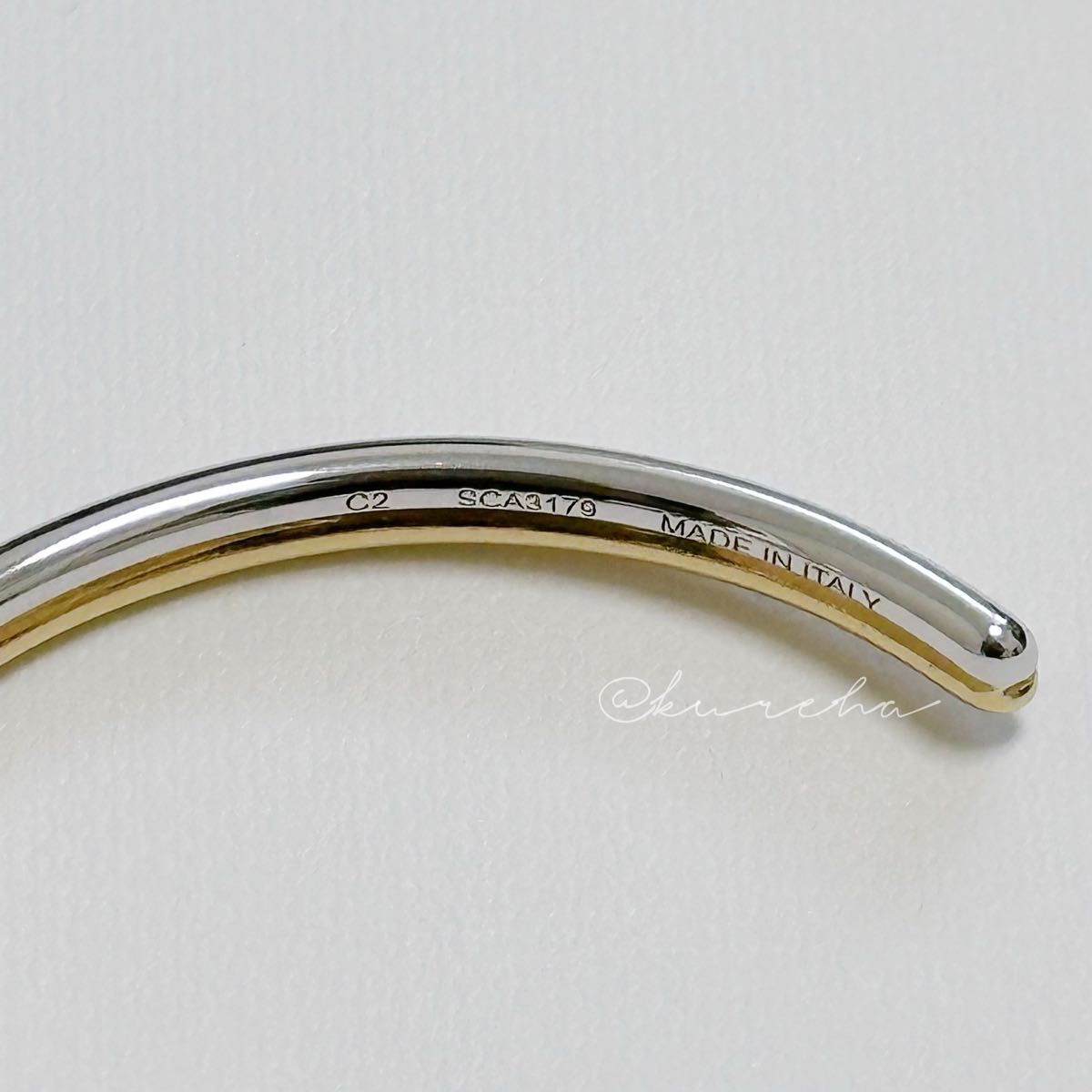 美品】CELINE セリーヌ Knot Double Bracelet ノット ダブル 美品】CELINE セリーヌ Knot Double Bracelet ノット ダブル