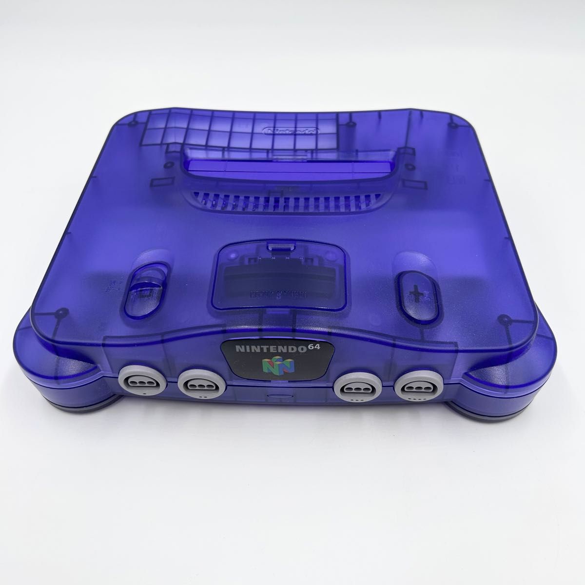 トイザらス限定 本体美品 NINTENDO 64 本体 ミッドナイトブルー トイザらス限定 本体美品 NINTENDO 64 本体 ミッドナイトブルー