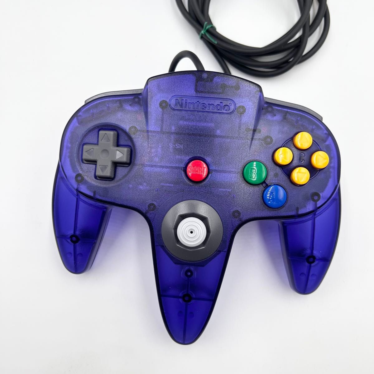 トイザらス限定 本体美品 NINTENDO 64 本体 ミッドナイトブルー トイザらス限定 本体美品 NINTENDO 64 本体 ミッドナイトブルー