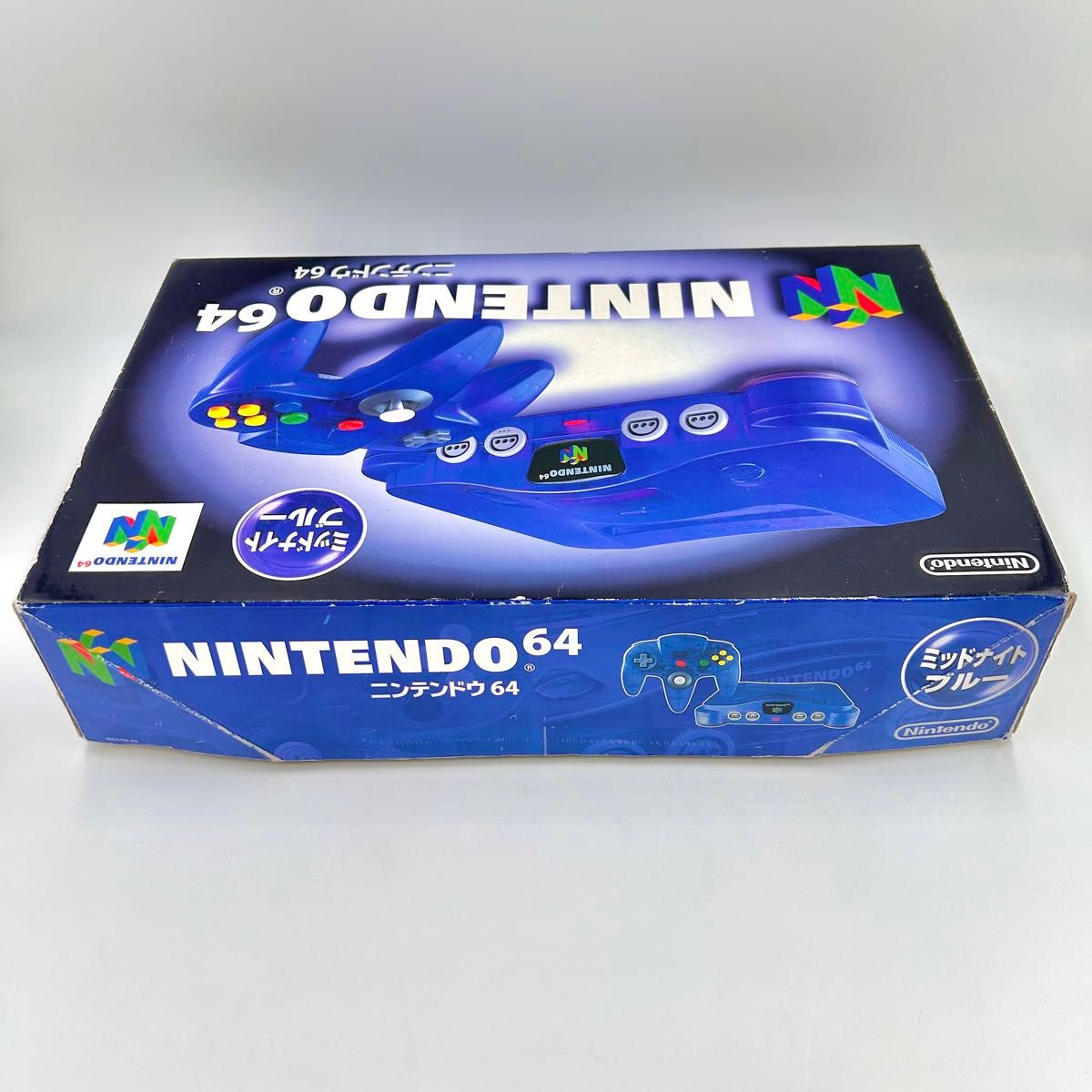 トイザらス限定 本体美品 NINTENDO 64 本体 ミッドナイトブルー トイザらス限定 本体美品 NINTENDO 64 本体 ミッドナイトブルー