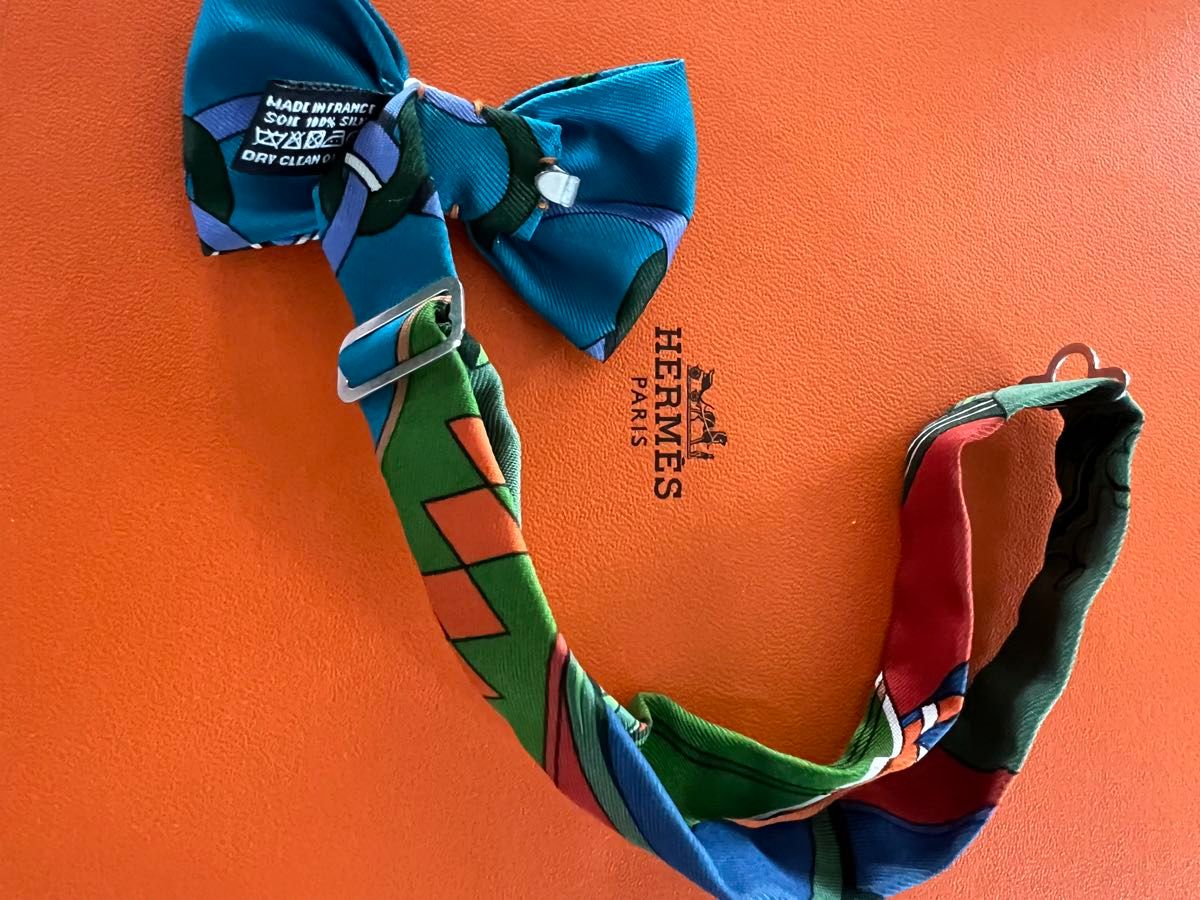 美品 HERMES エルメス 蝶ネクタイ ヌーパピヨンシルク ショップ 美品 HERMES エルメス 蝶ネクタイ ヌーパピヨンシルク ショップ