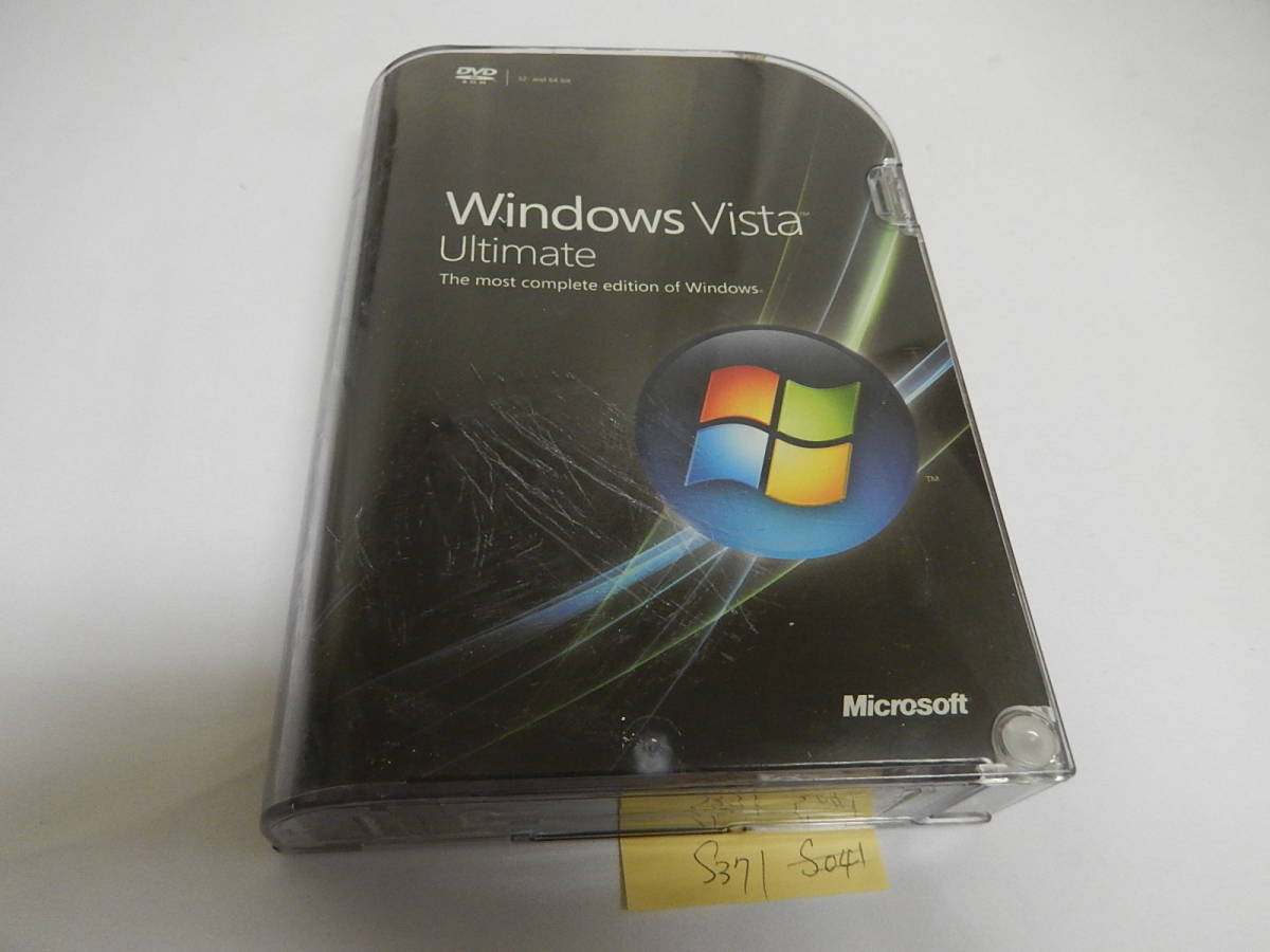 Microsoft Windows Vista Ultimate　64ビット　英語版　B-048
