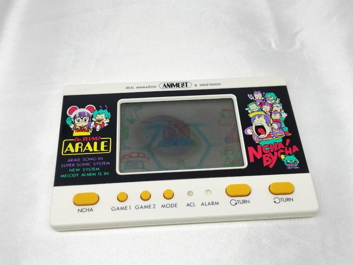 Dr スランプアラレちゃん ポピー製ゲームウォッチ NCHA BYCHA Dr スランプアラレちゃん ポピー製ゲームウォッチ NCHA BYCHA