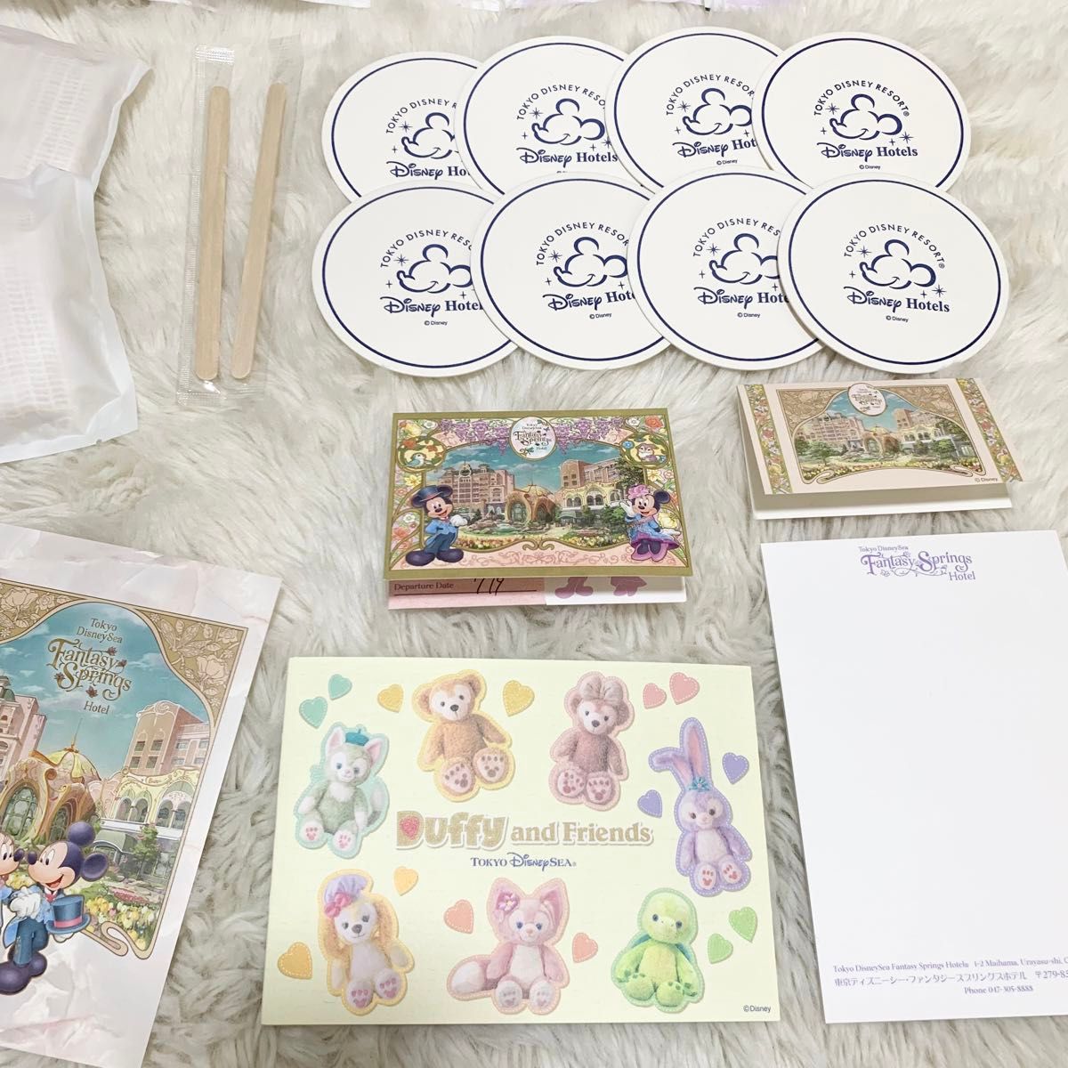 非売品】 東京ディズニーシー ファンタジースプリングスホテル 非売品】 東京ディズニーシー ファンタジースプリングスホテル