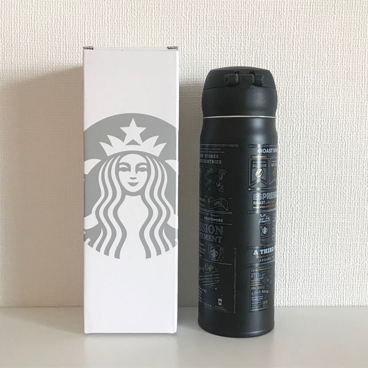 新品 スタバ ステンレスボトル 473ml 保温保冷可愛い 水筒 1971 新品 スタバ ステンレスボトル 473ml 保温保冷可愛い 水筒 1971