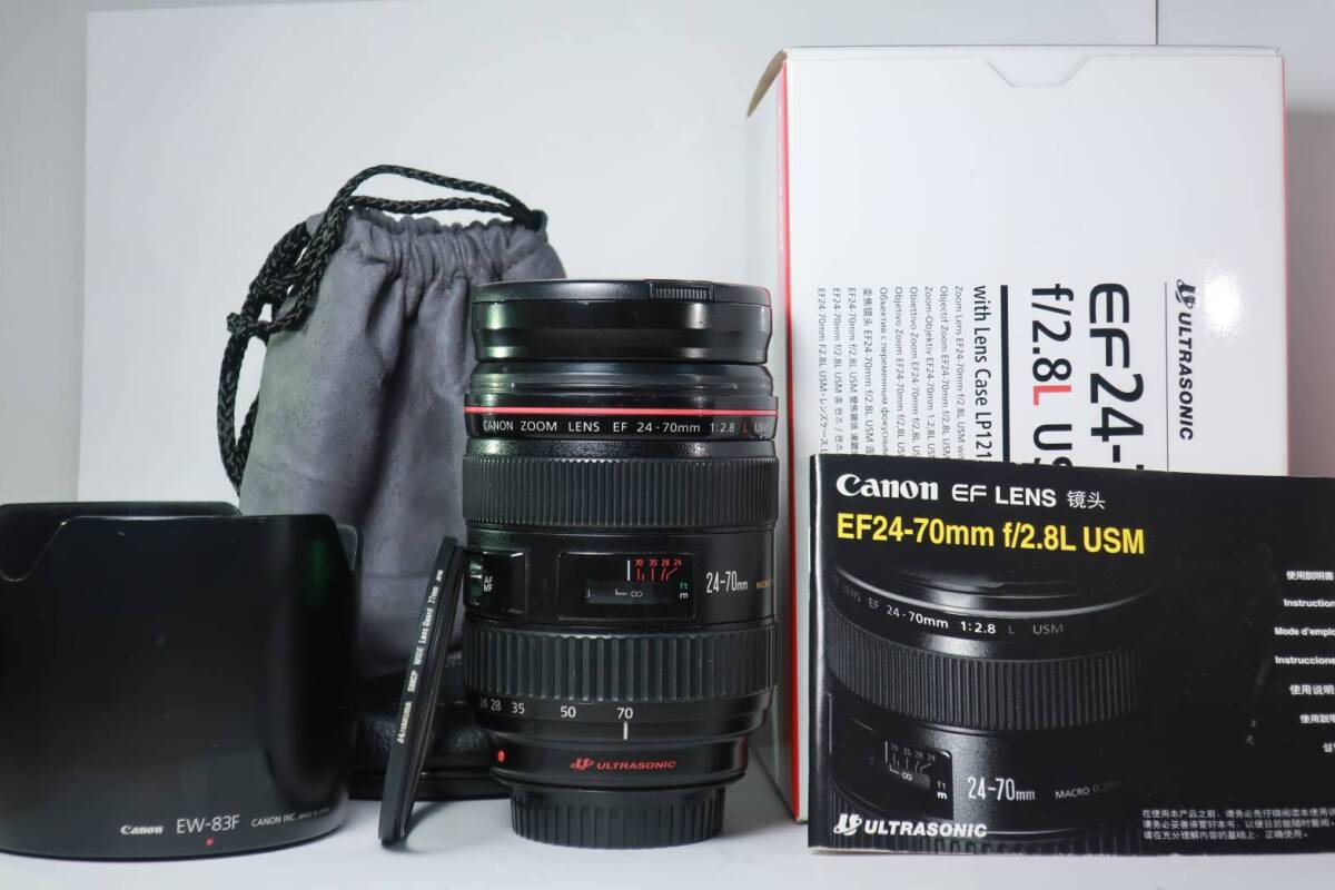 【美品】Canon　EF24-70mm F2.8L USM