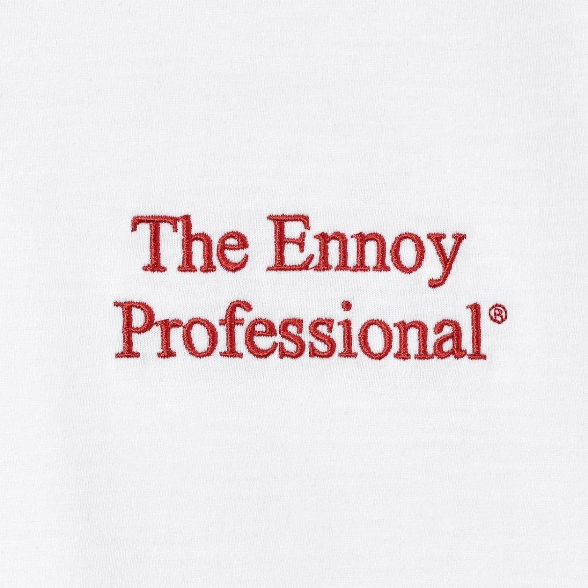 XLサイズ ENNOY PROFESSIONAL LOGO T-SHIRT (WHITE x RED XLサイズ ENNOY PROFESSIONAL LOGO T-SHIRT (WHITE x RED
